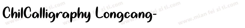 ChilCalligraphy Longcang字体转换
